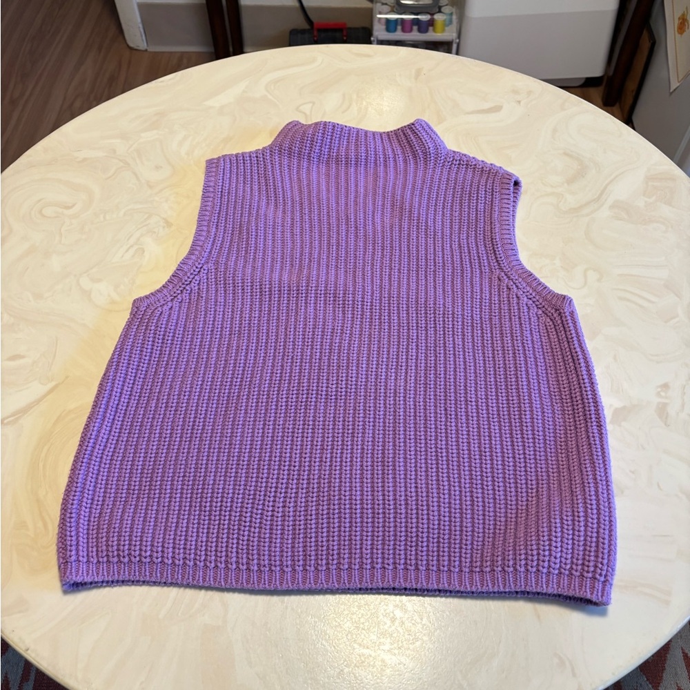 Chelsea Studio Lavender Knit Vest
